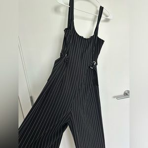 Urban Outfitters Pinstripe Jumpsuit